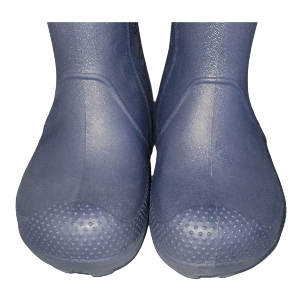 CROCS Navy Kids Handle It Rain Boots C 8